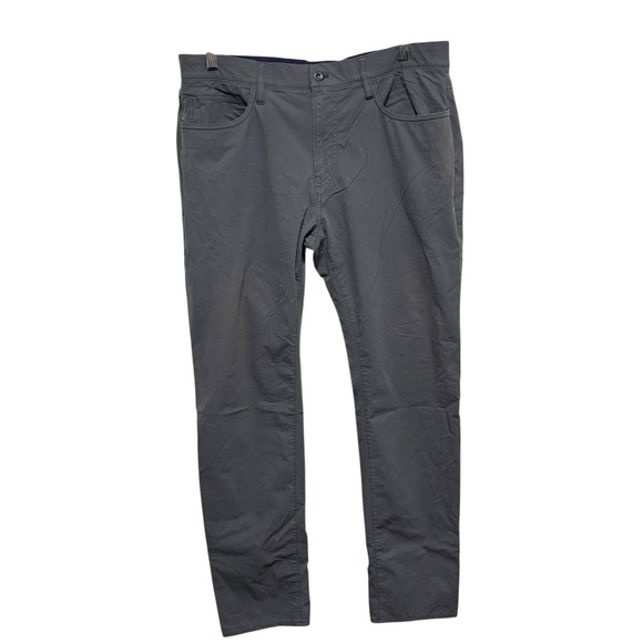 J. Crew Other - J Crew Pants Mens 35 X 32 Gray Stretch 484 Slim Stretch Chino Straight Leg